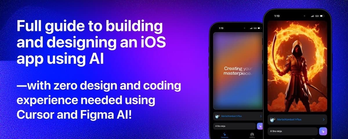 Design and Build iOS app with AI