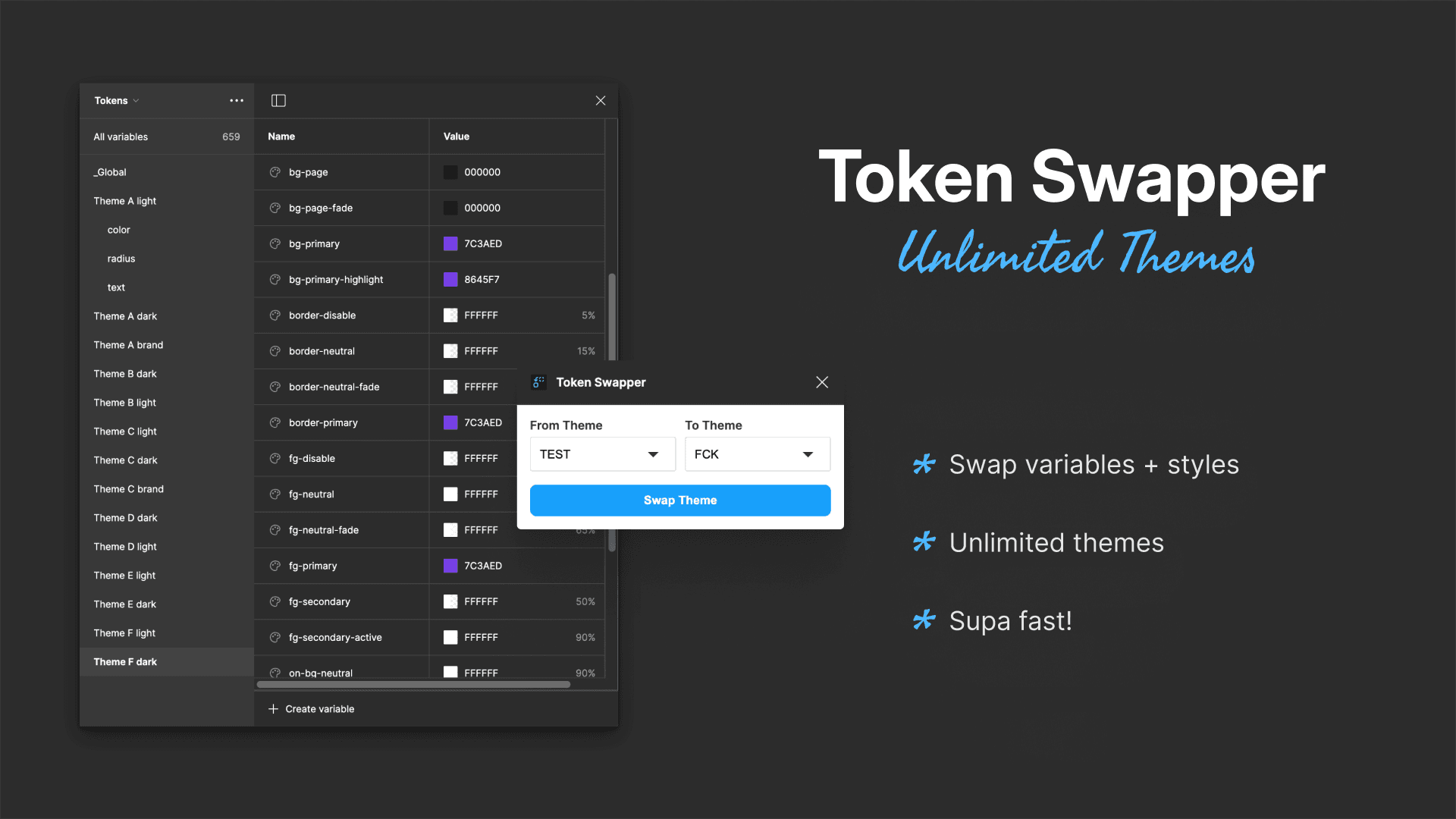 Token Swapper Figma Plugin