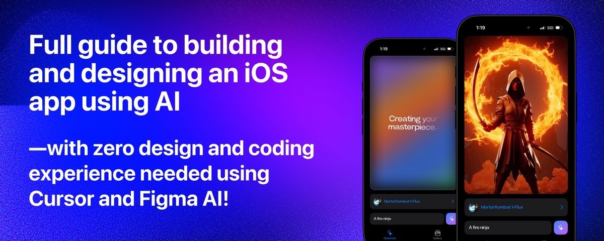 Design and Build iOS app with AI